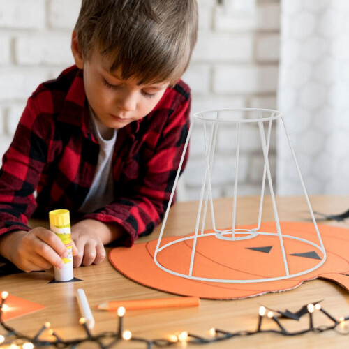 Support Abat-Jour Fer Pour Lampe Table Suspension Déco 2