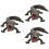 3Pièces Modèles Animaux Noir Figurines Éducatives Et Décoratives 8