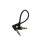 2Pièces Câble Extension Audio 3,5mm Double Angle Noir Pour 8