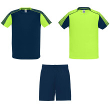(8 Years, Fluorescent Green/Navy Blue) Roly Childrens/Kids Juve Sports Set