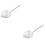 2Pièces Écumoire Acier Ergonomique Argent Pour Cuisine 5