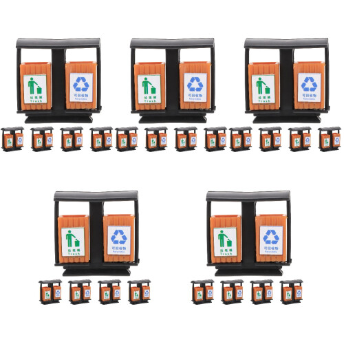 25Pièces Mini En ABS Pour Jeu Et Décor 1