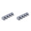 2Pièces Porte-Moppe Mural ABS Gris 5 Crochets Pour Rangement Maison 5