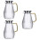 3Pièces Verre Couvercle Étanche Coloré 7