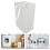 2Pièces Panier Pliable En Coton Pour Rangement Multifonction 8