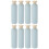 8Pièces Bouteilles Shampooing Rechargeables Plastique Pratiques 4