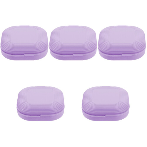 5Pièces Porte- Violet Pour Voyage Stockage 1