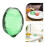 5Pièces Ornements Citron En Verre Vert Déco Centre De Table 8