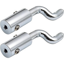 2pcs Bowden Cable End Piece Z Shape for Lawnmower Throttle Cable,Screws Nipple Z for Throttle Grip Gas Cable Carburettor