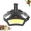 2Pièces Frontale LED Noir Durable Pour Randonnée Camping Course 7