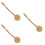 3Pièces Brosse Bain Khaki Multiusage Poils Doux Nettoyage Profond 6