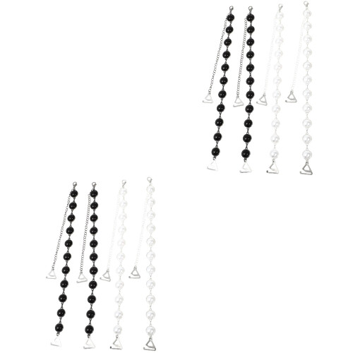 4Paires Perles , Ajustables, Décor Raffiné 2