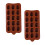 6Pièces Moules Silicone Maison Formes Créatives 9