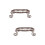 2Pièces Porte-Pot De Fleurs Fer Café Usage Intérieur Durable 4