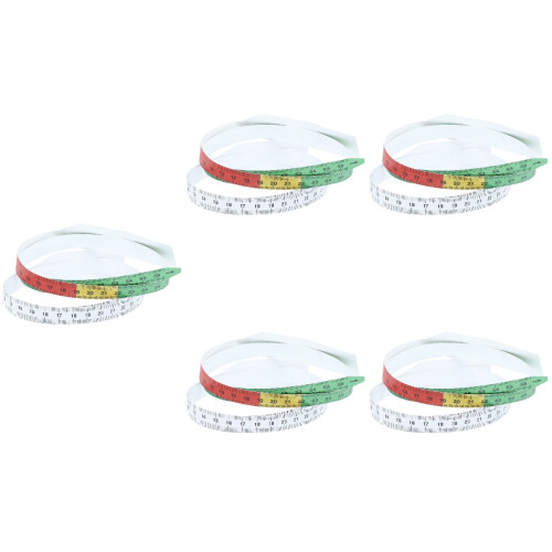 10Pièces Mètre Mesure Bébé Tête Corps Précis Vert Durable 2