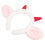 2Pièces Bandeau Rouge Oreilles De Mouton Pour Décoration 8