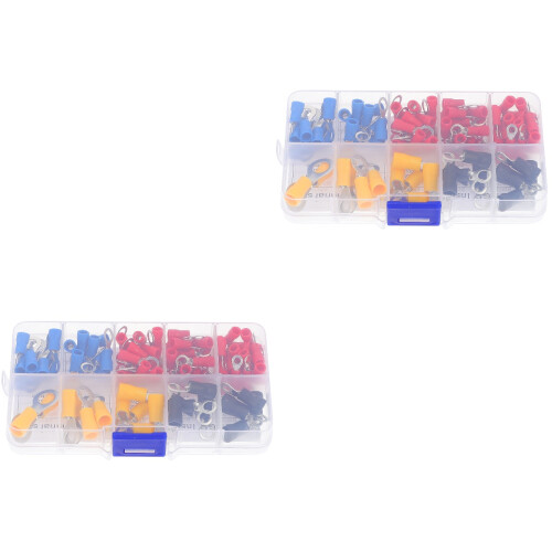 204Pièces Terminal Isolé Pour Marine Couleurs Variées 2