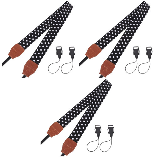 3Pièces Réglable Caméra Noire Pour Cou Épaule Confort 1