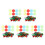 2000Pièces Jetons Marqueurs Multicolores Pour Animation Jeux 3