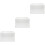 3Pièces Habitat Transparent Pour Hamster Pet Villa Durable 5