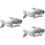 3Pièces Main Requin Pour Jeu Imaginatif 5