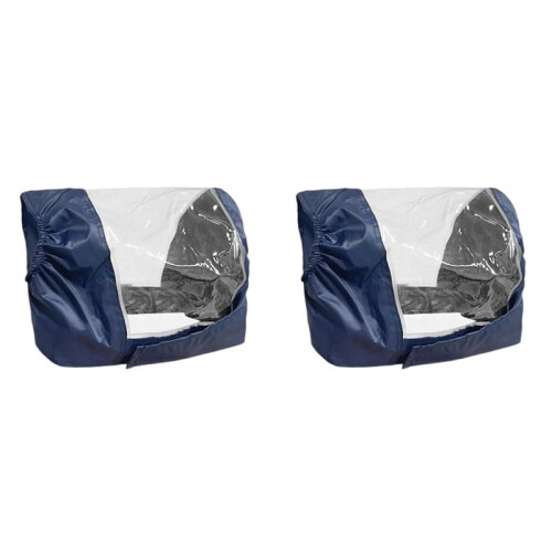 2X Waterproof Electric Scooter Cover,Windproof Bicycle Control Panel Protector,Easy Installation,Fits Most Scooters C