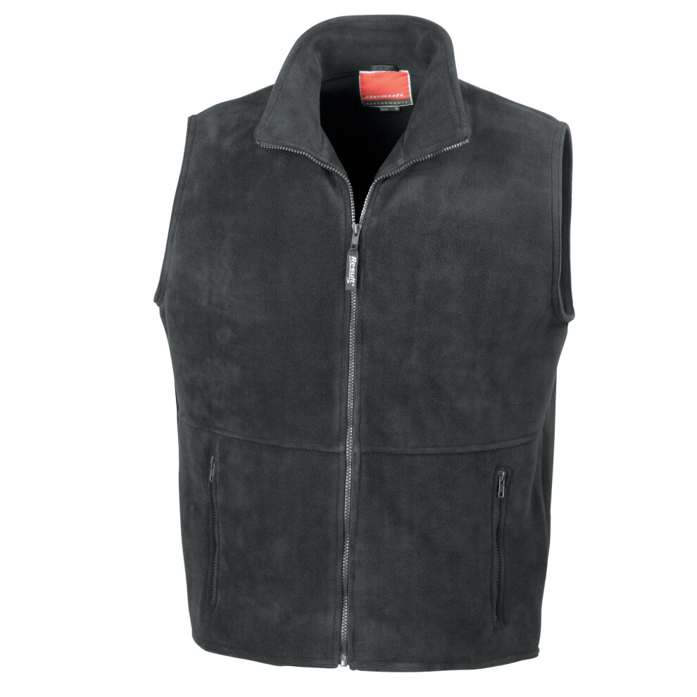 Result (Xxl, Black) Unisex Adult Polartherm Body Warmer