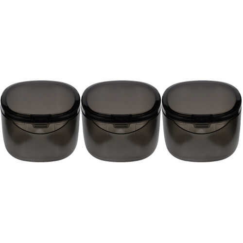 3Pièces Boîte Pour Prothèses Dentaires Portable Durable 2