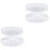 2Pièces Ceinture Boutons Pression Blanche Pratique Pour Couture 3