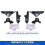 1Pair Front Headlight Repair Kits for - E-CLASS W207 2014-2017 A2078200514 2078200614 Headlamp Bracket Mount 8