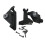1Pair Front Headlight Repair Kits for - E-CLASS W207 2014-2017 A2078200514 2078200614 Headlamp Bracket Mount 9