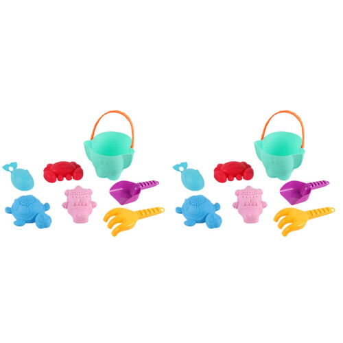 14Pièces Ensemble Jouets Enfants Matériaux Sûrs Multi Couleurs 1