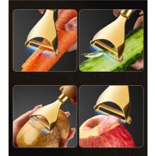 Stainless Steel Solid Wood Handle Paring Knife Thickened Potato Fruit Paring Knife Melon Peelers Kitchen Gadgets