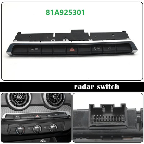 81A925301K for  Q2 2017-2025 Car Multi Control  Driveselect Parking  Dual Flash Hazard Button 1