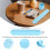 Wearable Nurse Notepad Wristbands, 4 Pack Silicone Reminder Bracelet Write  Memo, 7