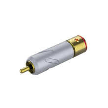 Pure Copper RCA Connector RCA Plug Speaker Terminal for HiFi Audio Speaker Signal Cable DIY Amplifier Subwoofer R201G
