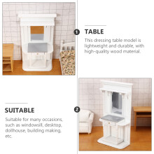 1 Stuk Eenvoudige Toilettisch Diy Praktische Mini Meubel
