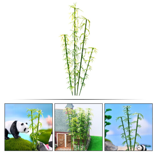 12 Stuks Miniature Bamboe Voor Micro Landschap Modellen 2