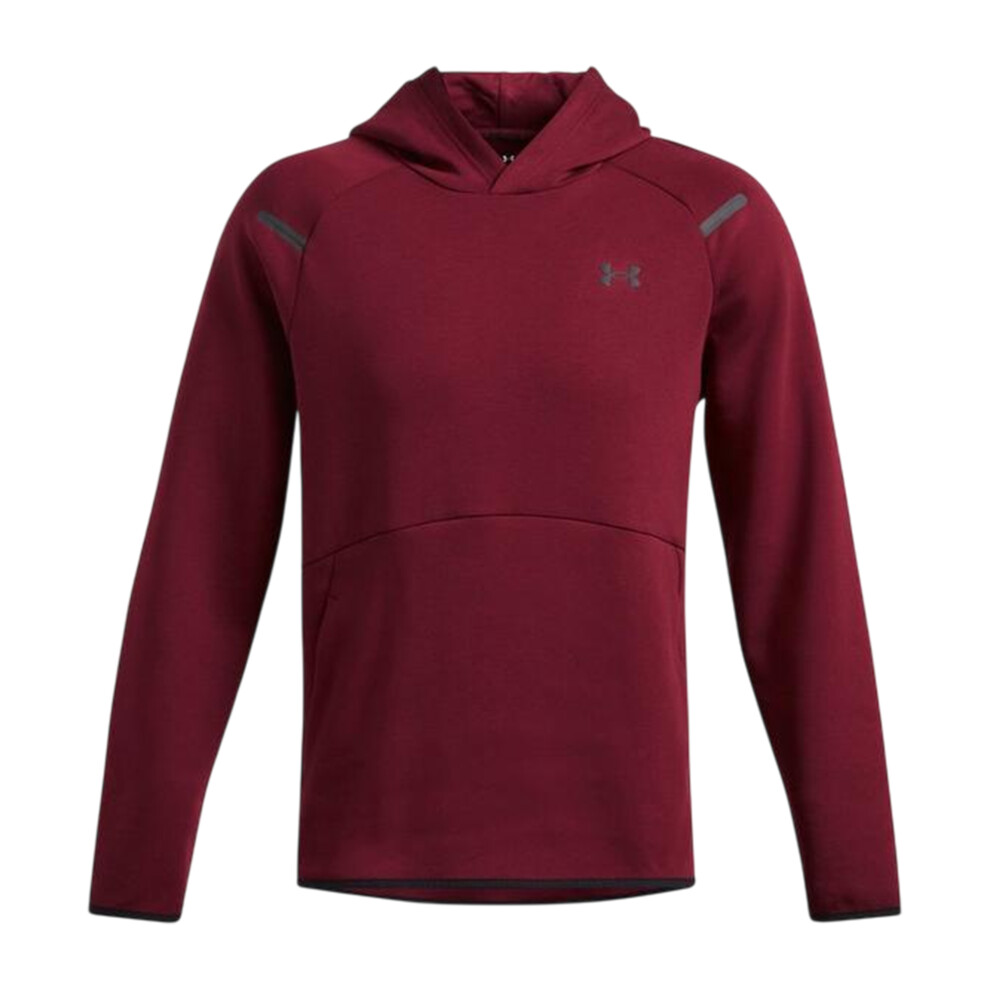 Under Armour (Xl, Red) Mens Essential Fleece Raglan Hoodie
