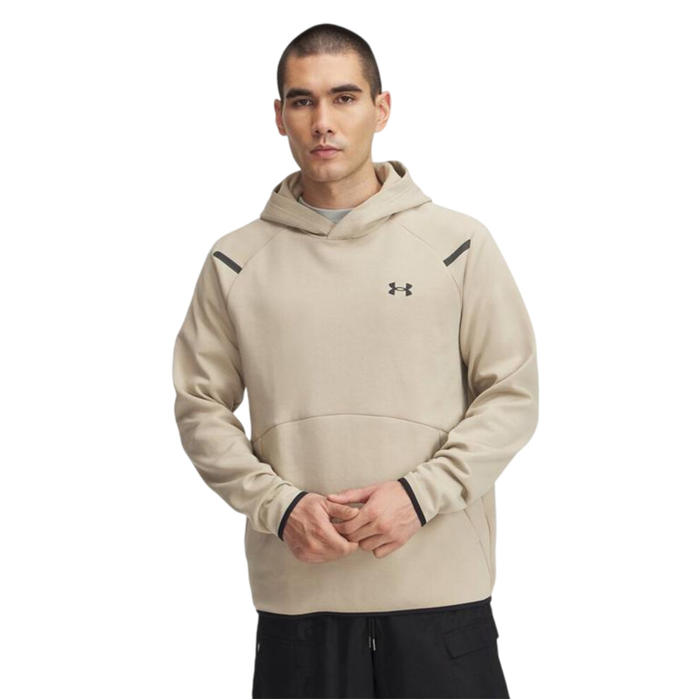 Under Armour (Xl, Brown) Mens Essential Fleece Raglan Hoodie