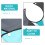 2St Assortiment Waterdichte Volwassen Eetslabbes Polyester Mealtimes 5