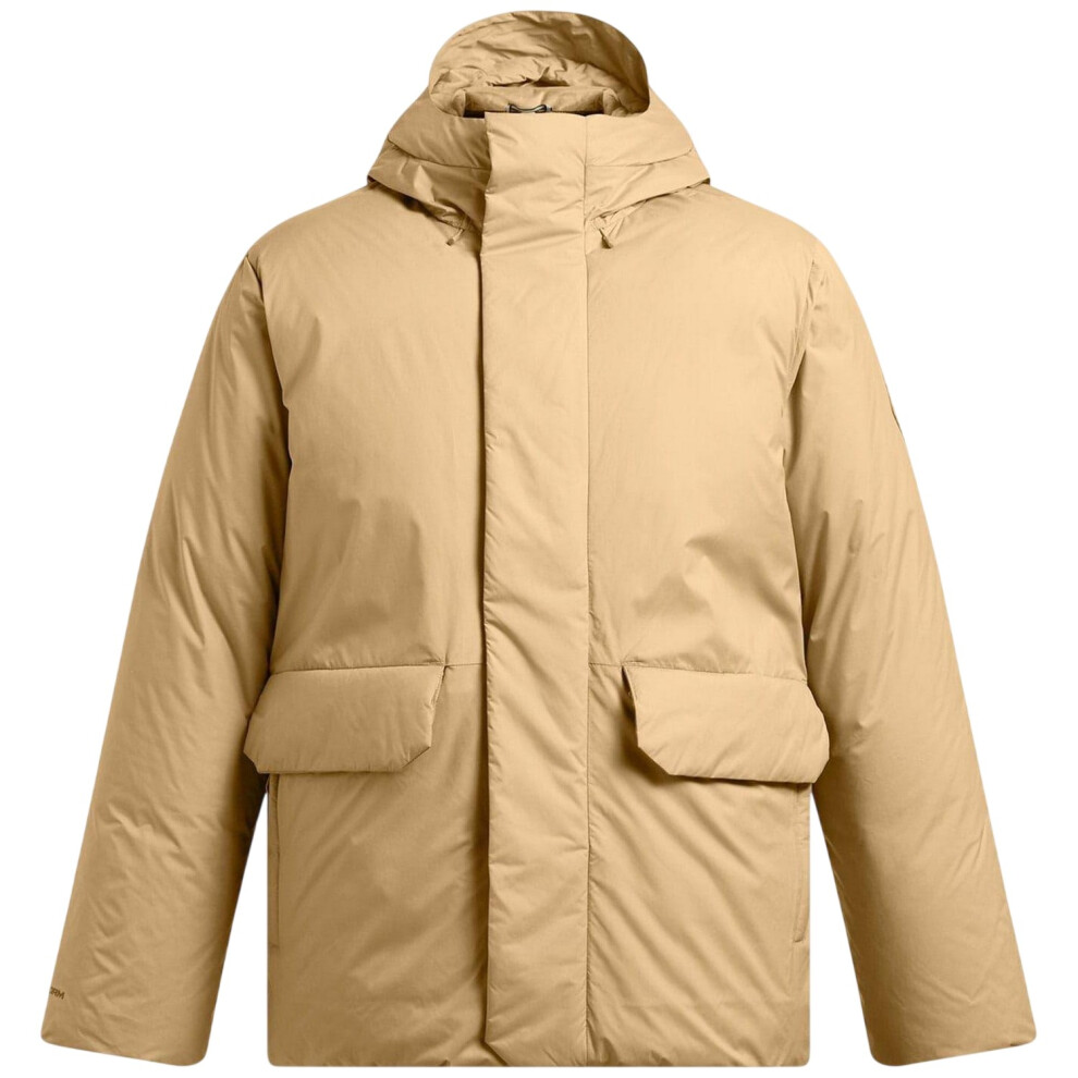 Under Armour (L, Brown) Mens Limitless Down Filled Puffer Jacket