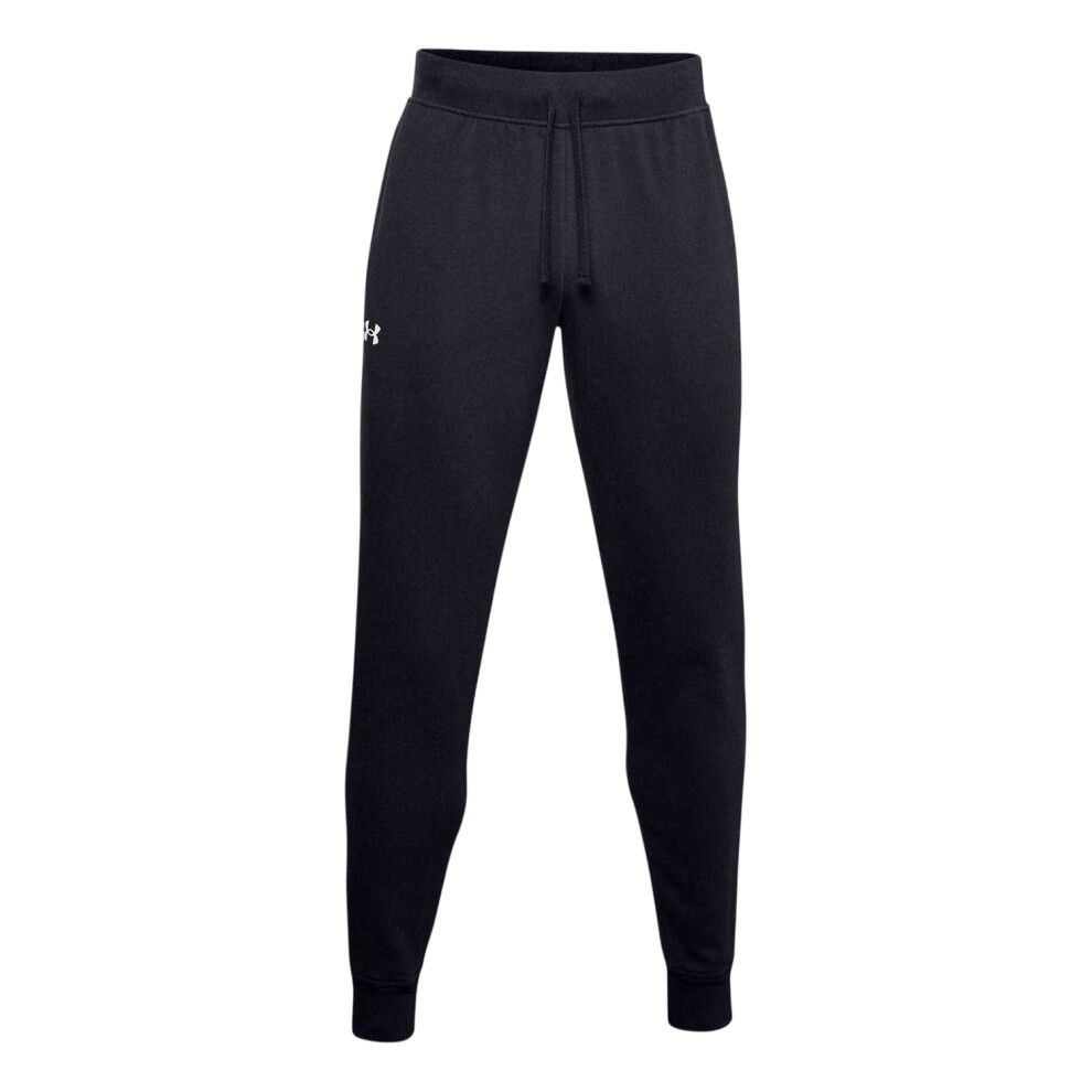 Under Armour (M R, Black) Mens Rival Fleece Joggers