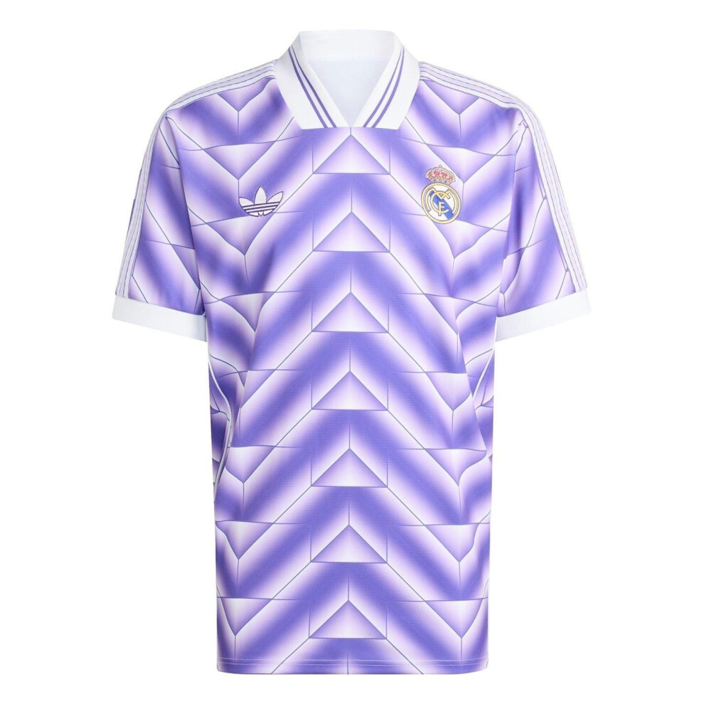 Adidas (Xxl, Purple/White) Mens 25/26 Real Madrid Cf Jersey