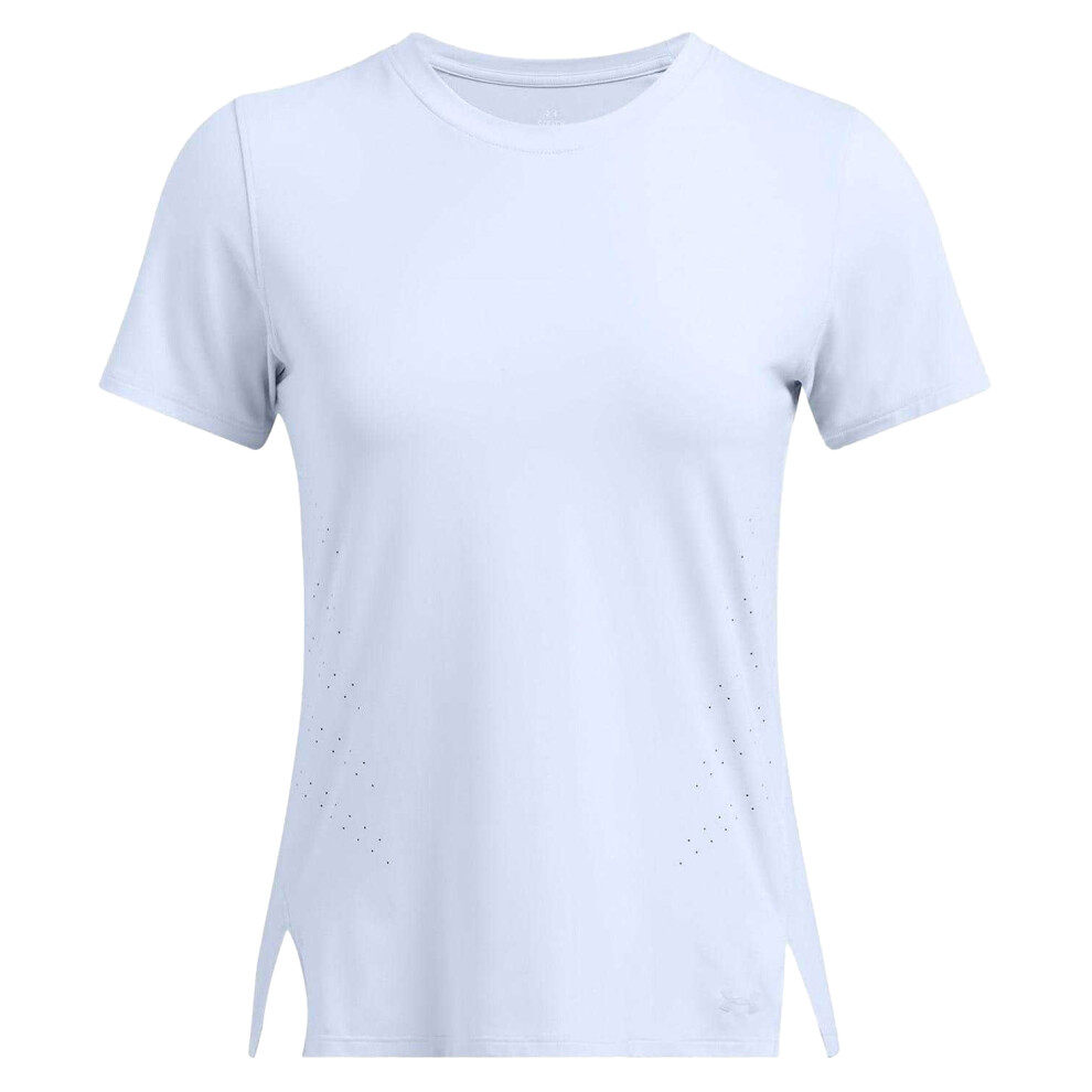Under Armour (Xs, Blue) Womens/Ladies Launch Crew Neck Regular T-Shirt