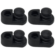 4Pcs Parts Rubber Cover Door  Fittings 25368-6P000 for  G20 I30 Q45 for  240SX 300ZX High Quality