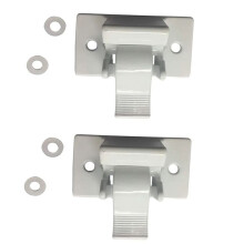 2PCS Awning Arm Lower Mounting Brackets for RV  Trailer Bottom Replacement
