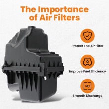 Air Intake Cleaner Box Housing Assembly for LE 1.8L 2020 2021 2022 Air Filter Cartridge 17700-37370
