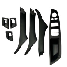 Car Inner Door Panel Handle Pull Trim Set 51417225873 for 5 Series F10 2010-2016 Inner Armrest Handle