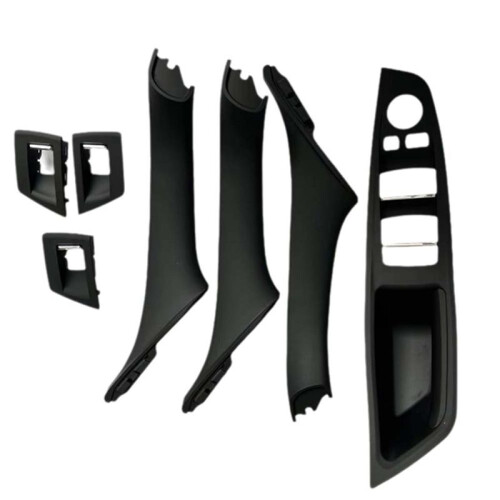 Car Inner Door Panel Handle Pull Trim Set 51417225873 for  5 Series F10 2010-2016 Inner Armrest Handle